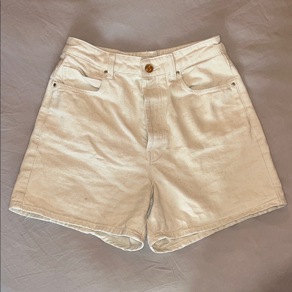 Zara Denim Mom Shorts